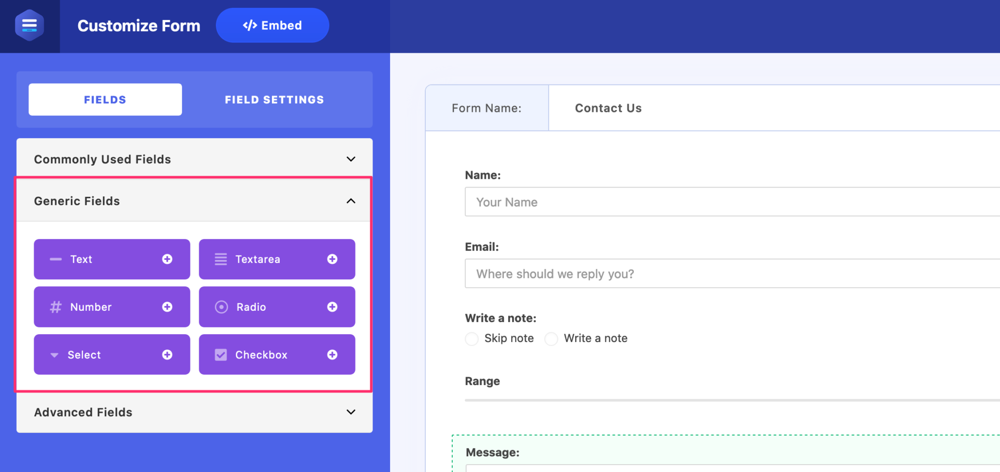 How To Create A Contact Form In WordPress? - Live Forms