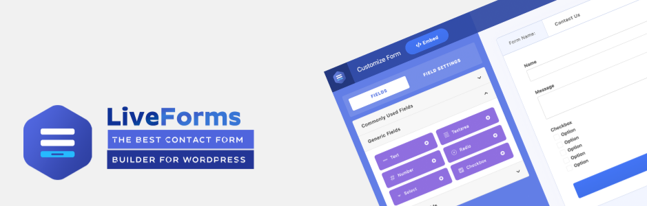 best form builder plugins - wordpress live form