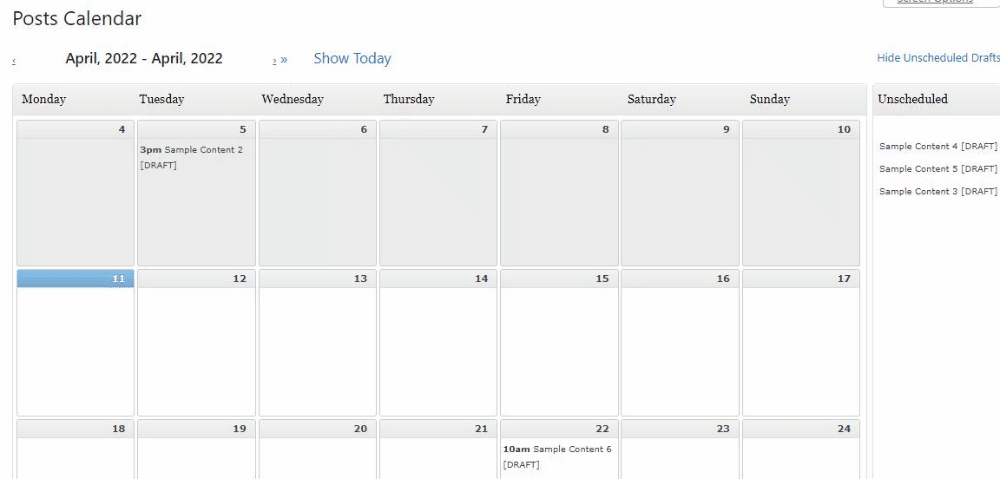 Schedule WordPress Posts in Bulk
