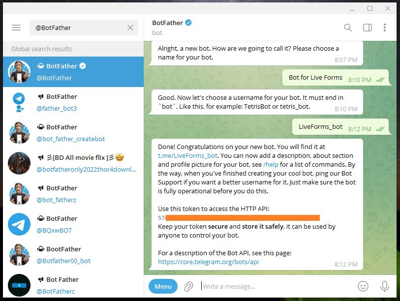 Integrate WordPress Site with Telegram