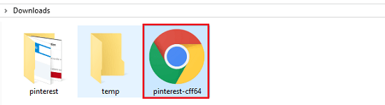 Pinterest HTML File